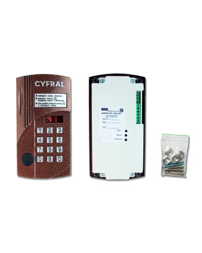 Блок вызова видеодомофона на 100 абонентов Цифрал CCD-2094.1M/РKVС в Березниках Вызывные аудиопанели малоабонентные Pintop.ru