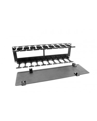 Органайзер кабельный горизонтальный 3U ЦМО (ГКО-П-3-9005) в Березниках Кабельные органайзеры Pintop.ru