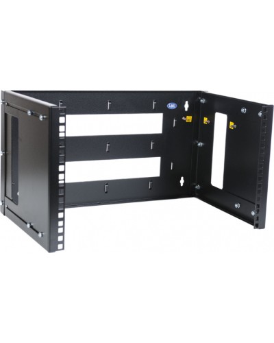 Кронштейн настенный телекоммуникационный 12U ЦМО КНО-М-12U-9005 в Березниках Аксессуары для стоек и шкафов Pintop.ru