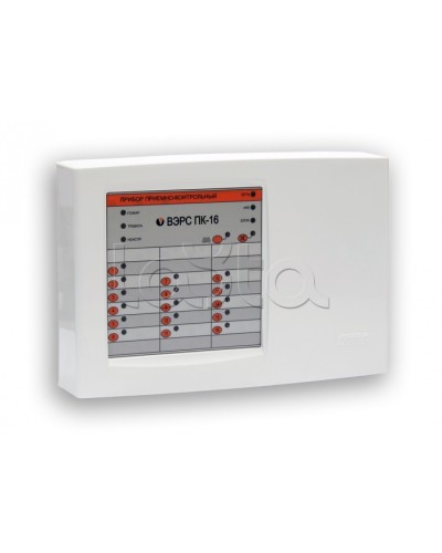 Прибор приемно-контрольный охрано-пожарный ВЭРС-ПК 16П версия 3.2 в Березниках Приемно-контрольные приборы Pintop.ru