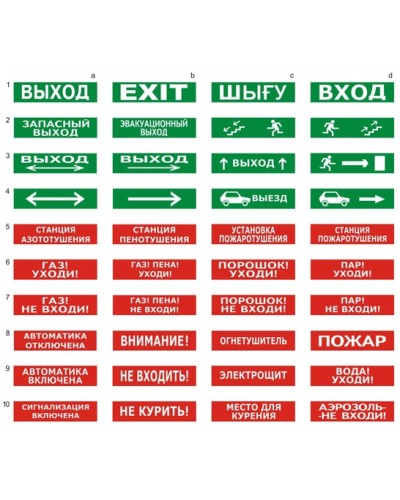 Табло ВИСТЛ Молния-24 Человек вправо стрелка вправо вверх в Березниках Оповещатели Pintop.ru