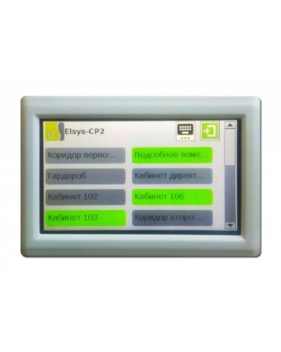 Клавиатура подсистемы охранной сигнализации Elsys-CP2 в Березниках Сетевая СКУД Elsys Pintop.ru