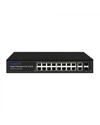 Управляемый коммутатор TRASSIR TR-NS24202S-300-16PoE v2 в Березниках Коммутаторы Pintop.ru