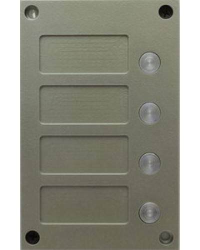 Панель кнопочная Vizit BS-424-4 в Березниках Блоки вызова многоабонентные Pintop.ru