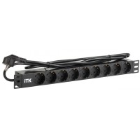 Блок розеток 9 розеток ITK PH22-9D1-P ITK PDU