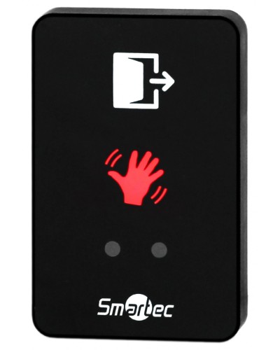Кнопка ИК-бесконтактная накладная ИД индикатор Smartec ST-EX310L-BK в Березниках Кнопки выхода Pintop.ru