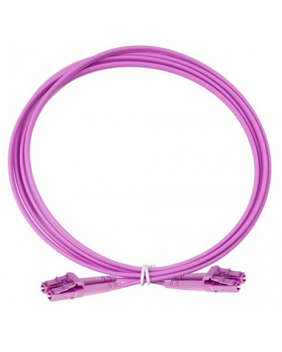 Оптический коммутационный шнур дуплексный, OM4, 2х50/125, LC-LC, 10 м Eurolan (41F-40-LC-LC-10) в Березниках Патч-корды и пигтейлы Pintop.ru