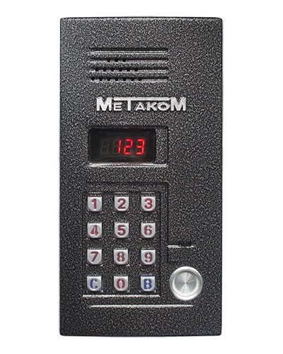Блок вызова домофона Метаком MK2012-TM4E в Березниках Блоки вызова многоабонентные Pintop.ru