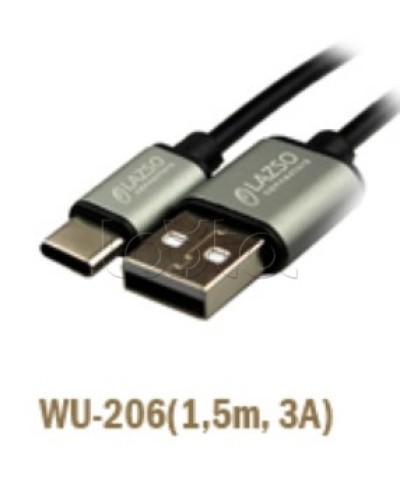 Кабель для передачи данных и зарядки LazsoWU-206(1,5m, 3А) в Березниках Оборудование для видеонаблюдения Pintop.ru