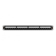 Коммутационная панель NIKOMAX NMC-RP24UA2-1U-BK