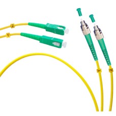 Шнур оптический duplex FC/APC-SC/APC 9/125 sm 2м LSZH Cabeus FOP(d)-9-FC/APC-SC/APC-2m