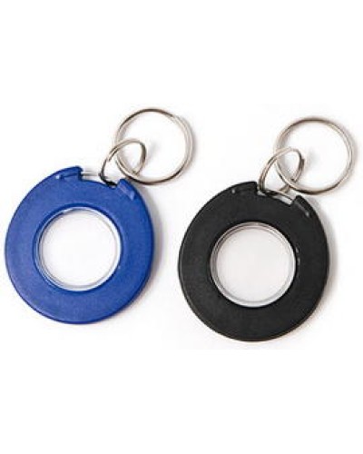 Брелок IronLogic IL-08MBT, 1K, с кольцом, синий с прозрачной серединой в Березниках Оптовые идентификаторы Pintop.ru
