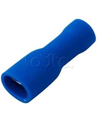 Клемма плоская полностью изолированная 1.5-2.5 мм² (КППИ гнездо - 5мм) (100шт/уп) REXANT 08-0631 в Березниках Клеммные колодки Pintop.ru