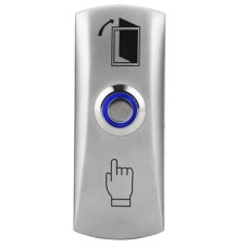 Кнопка выхода металлическая накладная AccordTec AT-H805A LED