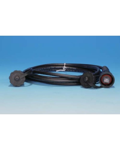 Патч-корд промышленный Hyperline PC-IE-LPM-UTP-RJ45-RJ45-C6-1M-BK в Березниках Патчкорды (медные) Pintop.ru