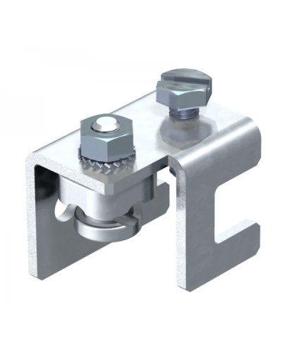 Зажим для проволоки фальцевый (5010 20 FT) OBO Bettermann 5304520 в Березниках Монтажные материалы Pintop.ru