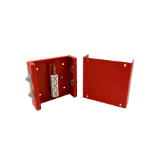 Коробка распределительная огнестойкая КРОПС, IP41, габаритные размеры 200х200х80 мм, для кабелей сечением до 10 мм2, 8 клемм КМ-Профиль (FRJB-KM-ST3-10-08-КРОПС-IP41)