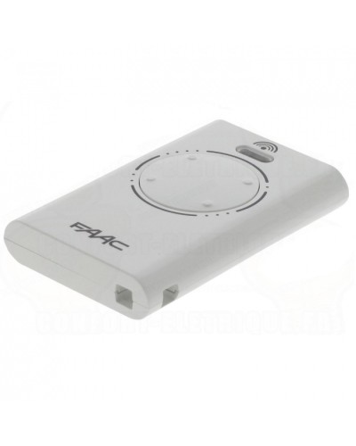 Брелок-передатчик 4-канальный Faac 787010 (белый) в Березниках Устройства радиоуправления для шлагбаумов и автоматики Pintop.ru