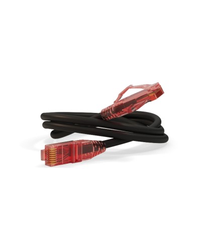 Патч-корд U/UTP Hyperline PC-LPM-UTP-RJ45-RJ45-C5e-10M-LSZH-BK в Березниках Патчкорды (медные) Pintop.ru