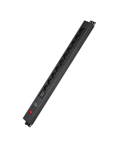 Блок распределения питания вертикальный для 19 шкафов DKC R5VSH10SWOPAM в Березниках Блоки розеток Pintop.ru