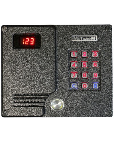 Блок вызова домофона Метаком MK2007-TM-EV в Березниках Блоки вызова многоабонентные Pintop.ru