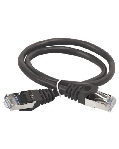 ITK Коммутационный шнур (патч-корд), кат.5Е FTP, 3м, черный (PC09-C5EF-3M) в Березниках Патч-корды и пигтейлы Pintop.ru