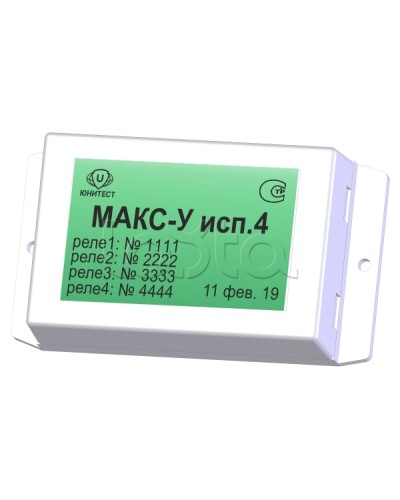Модуль адресный управляющий Юнитест МАКС-У исп.4 в Березниках Адресная система пожарной сигнализации Юнитест Pintop.ru