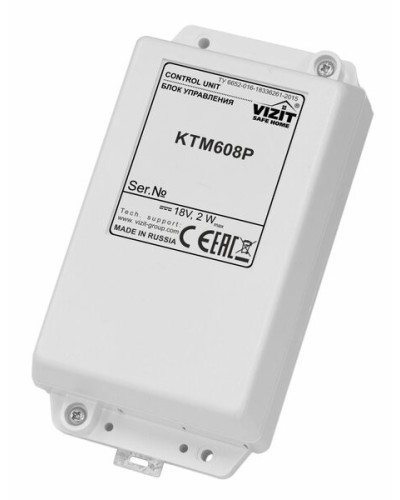 Блок управления контроллера ключей Vizit КТМ608Р в Березниках Блоки управления многоабонентные Pintop.ru