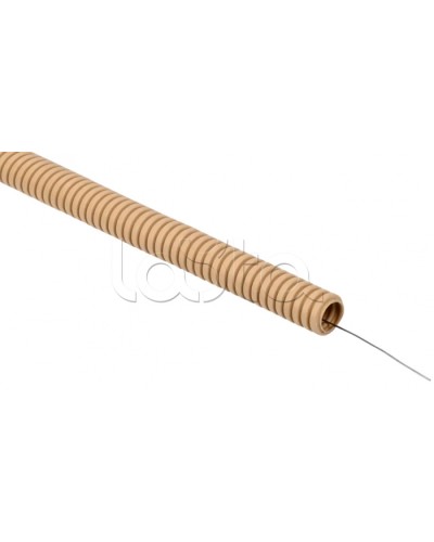 ELASTA Труба гофр. ПВХ d=20мм с зондом сосна (25м) IEK (ET-TG21-121-020-025-K34) в Березниках Труба гофрированная Pintop.ru