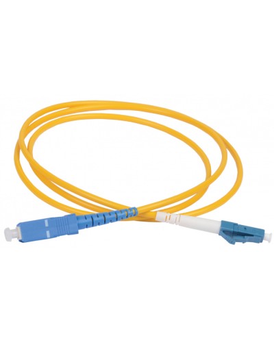 ITK Оптический (патч-корд), SM, 9/125 (OS2), LC/UPC-SC/UPC,(simplex),20м (FPC09-LCU-SCU-C1L-20M) в Березниках Патч-корды оптические Pintop.ru
