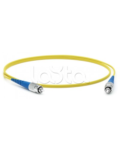 Патч-корд волоконно-оптический Hyperline FC-S2-9-FC/UR-FC/UR-H-2M-LSZH-YL в Березниках Патч-корды оптические Pintop.ru