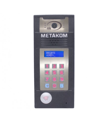 Многоабонентый антивандальный блок вызова со встроенной видеокамерой Метаком MК2018-TMRFGV в Березниках Блоки вызова многоабонентные Pintop.ru