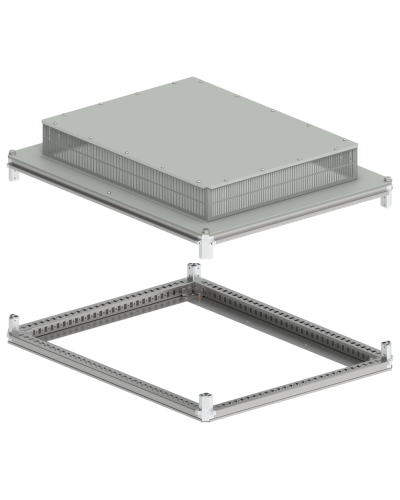 FORMAT Крыша и основание (под фланец) 800х1000мм IP31 IEK (FO-00-KOF-080-100-31) в Березниках Аксессуары для стоек и шкафов Pintop.ru