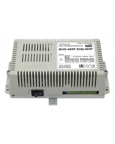Блок управления домофона Vizit БУД-485Р в Березниках Блоки управления многоабонентные Pintop.ru