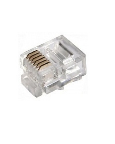 Джек телефонный 6P6C (100шт/уп) REXANT 05-1013 в Березниках Коннекторы Pintop.ru