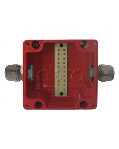 Коробка соединительная Магнито-контакт МКС 2ВК «МОРОЗ» IP66/IP68 цвет красный в Березниках Распределительные коробки Pintop.ru