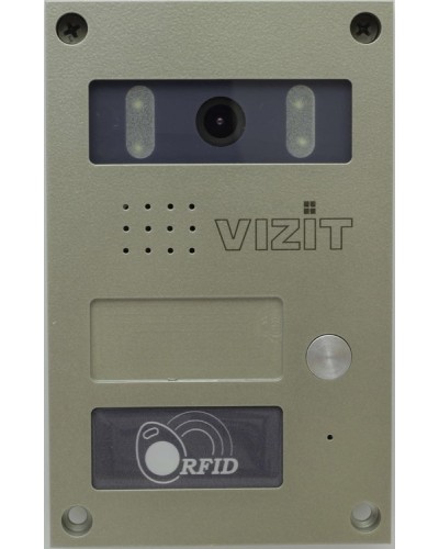 Блок вызова Vizit БВД-424FCB-1 в Березниках Вызывные видеопанели малоабонентные Pintop.ru