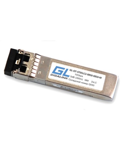 SFP+ модуль Gigalink GL-OT-ST05LC2-0850-0850-M в Березниках Модули SFP/XFP/GBIC Pintop.ru