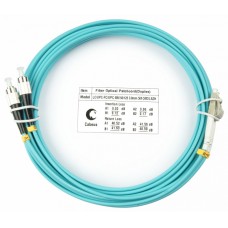 Шнур оптический duplex LC-FC 50/125 mm OM3 10м LSZH Cabeus FOP-50-LC-FC-10m