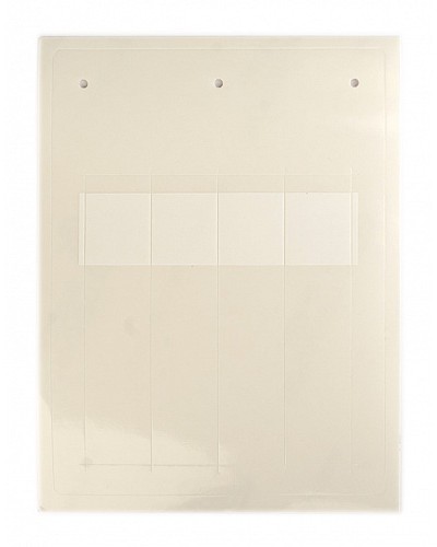 Самоламинирующаяся маркировка для кабелей и труб. Белая DKC CMSA5015W в Березниках Аксессуары для лотков Pintop.ru