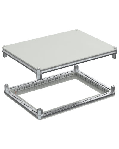 FORMAT Крыша и основание (под фланец) 600х800мм IEK (FO-00-KOF-060-080) в Березниках Аксессуары для стоек и шкафов Pintop.ru