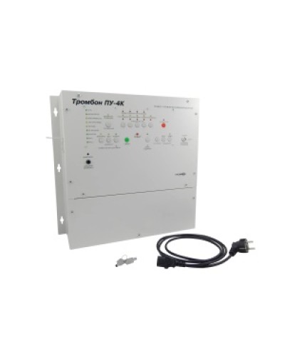 Прибор управления Тромбон ПУ-4К (200 Вт) в Березниках 19 оборудование (рэковое/стоечное) Тромбон Pintop.ru