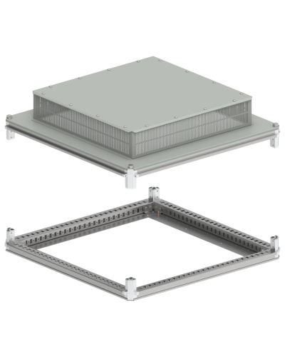 FORMAT Крыша и основание (под фланец) 800х800мм IP31 IEK (FO-00-KOF-080-080-31) в Березниках Аксессуары для стоек и шкафов Pintop.ru