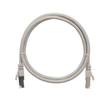 Шнур коммутационный 2хRJ45/8P8C S/FTP кат.6 (NMC-PC4SE55B-100-GY) NIKOMAX (10 м)
