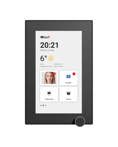 IP-видеодомофон BAS-IP AZ-07L BLACK в Березниках Абонентские IP устройства Pintop.ru