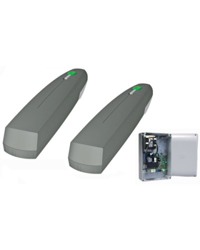 Came AXI (до 300 кг до 2,5 м 100%) (серый) SWN25 - Привод 24 В линейный самоблокирующийся с энкодером для створок 2,5 м, корпус серыйZL65 - Блок управления с расширенным набором функций в Березниках Автоматизация ворот Pintop.ru